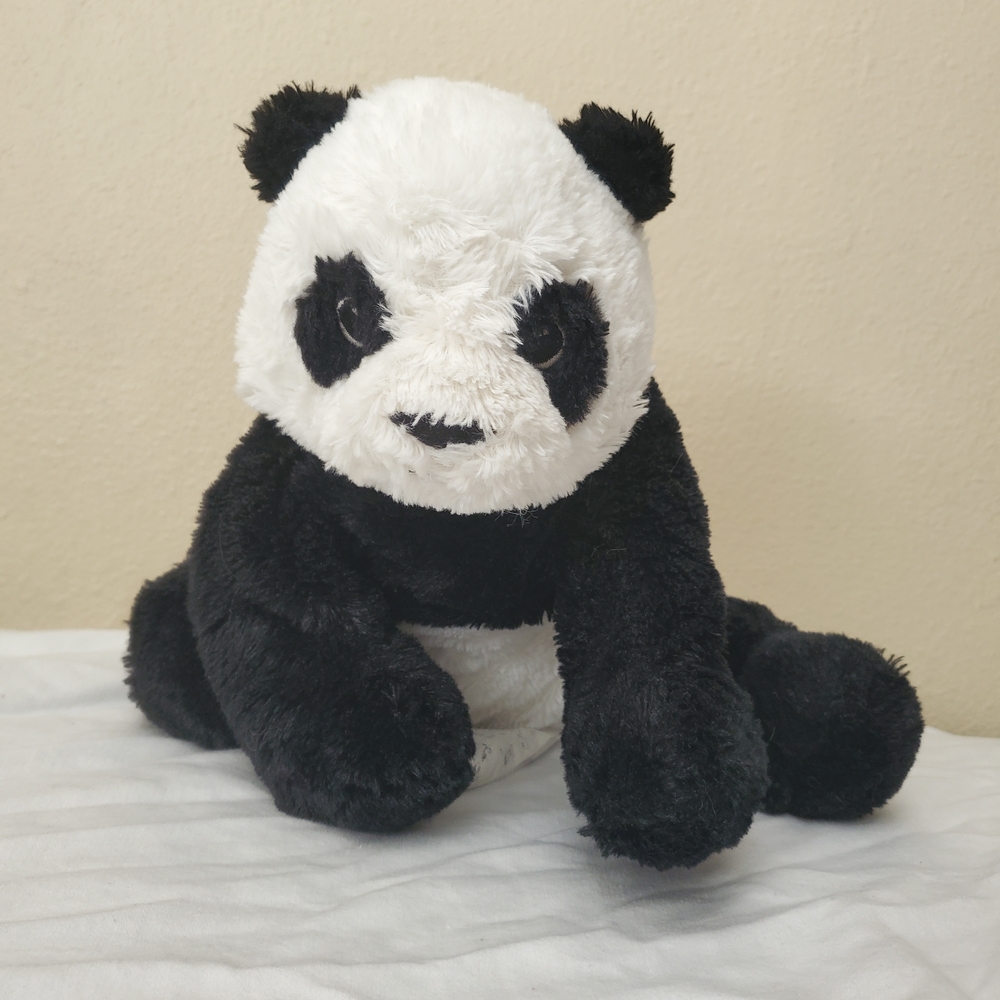 IKEA Kramig Black and White Little Panda Stuffed Animal Teddy Bear Toy Plush